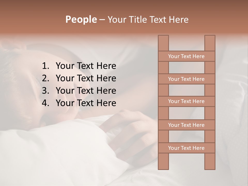 Male Front Serene PowerPoint Template