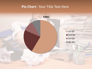 Occupation Study Paperwork PowerPoint Template