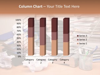 Occupation Study Paperwork PowerPoint Template