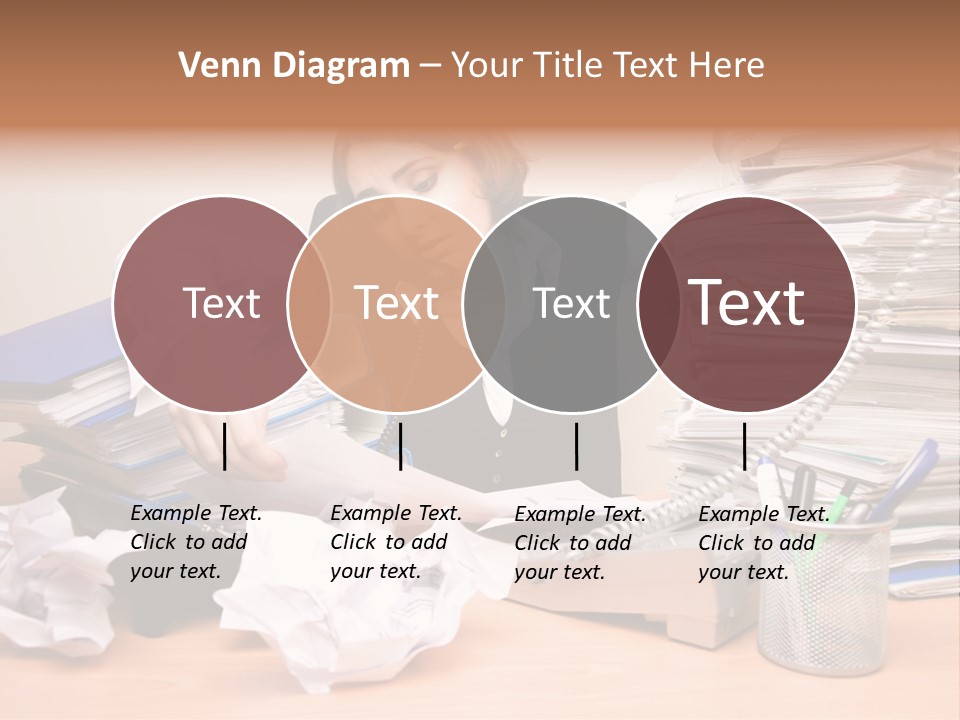 Occupation Study Paperwork PowerPoint Template