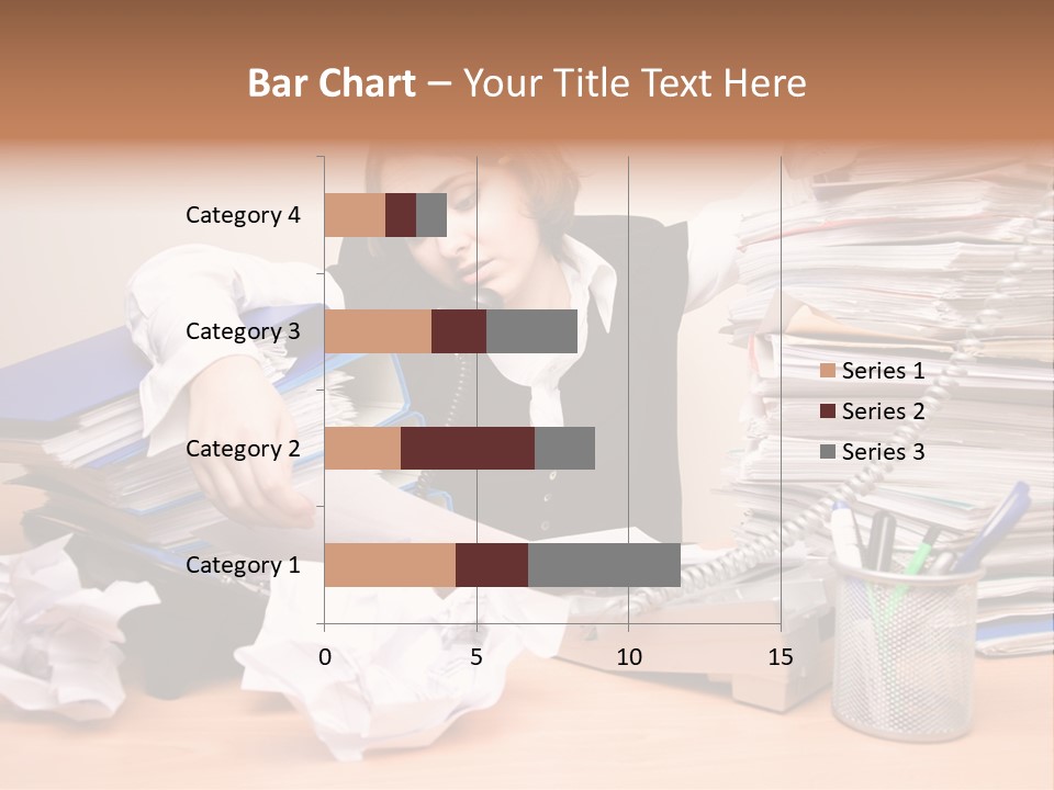 Occupation Study Paperwork PowerPoint Template