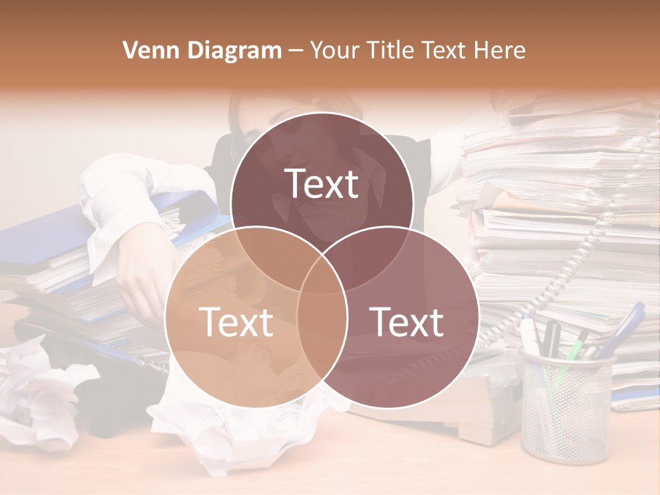 Occupation Study Paperwork PowerPoint Template