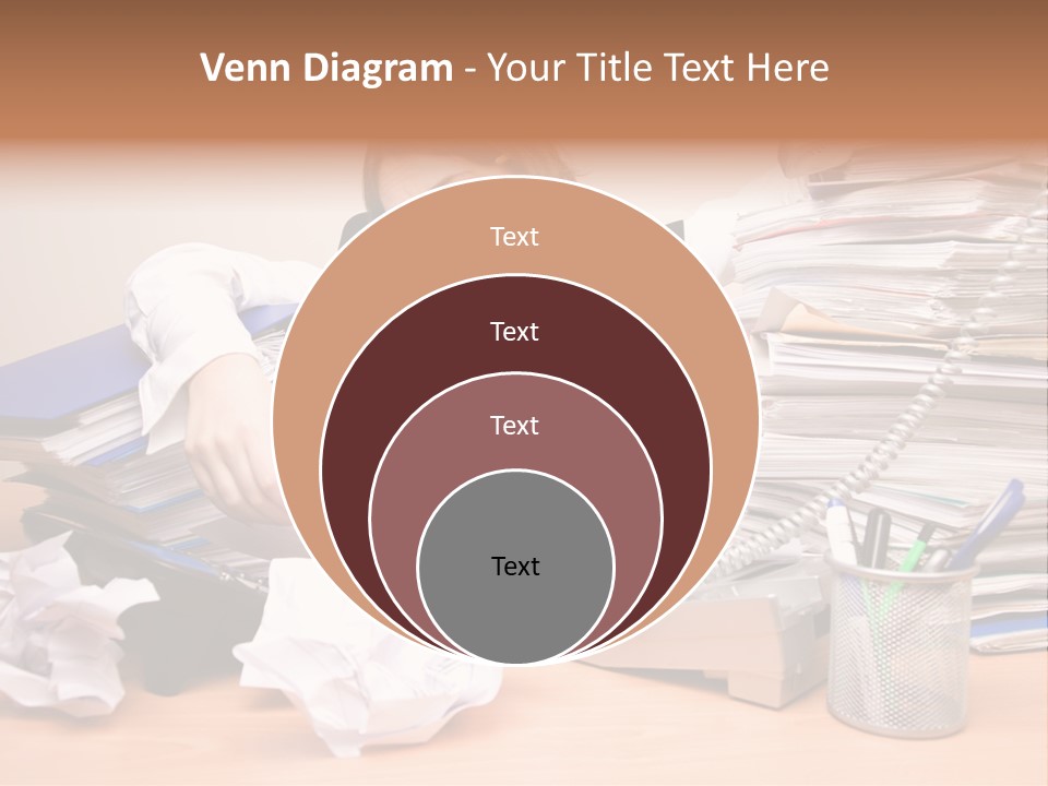 Occupation Study Paperwork PowerPoint Template