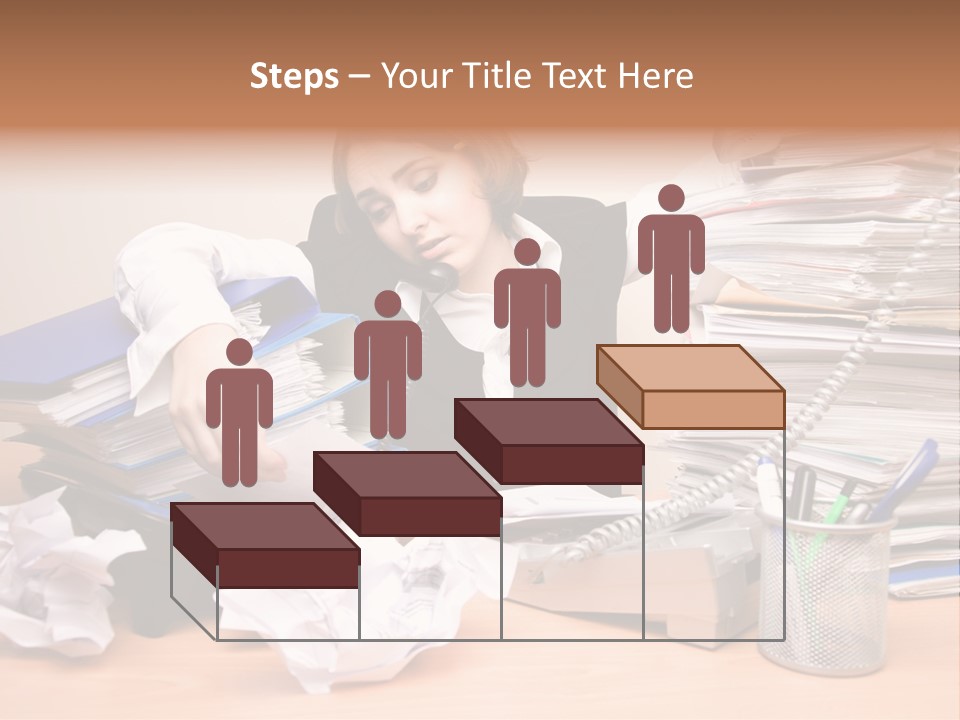 Occupation Study Paperwork PowerPoint Template