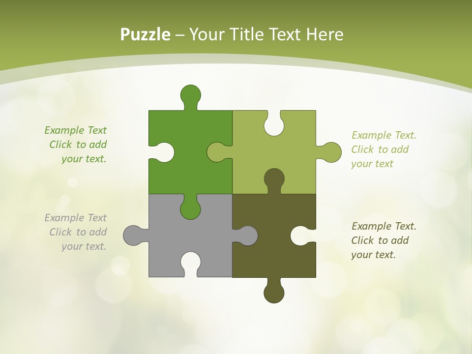 Texture Style Round PowerPoint Template
