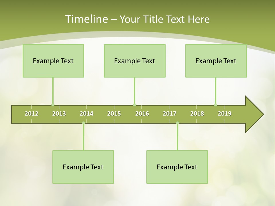 Texture Style Round PowerPoint Template