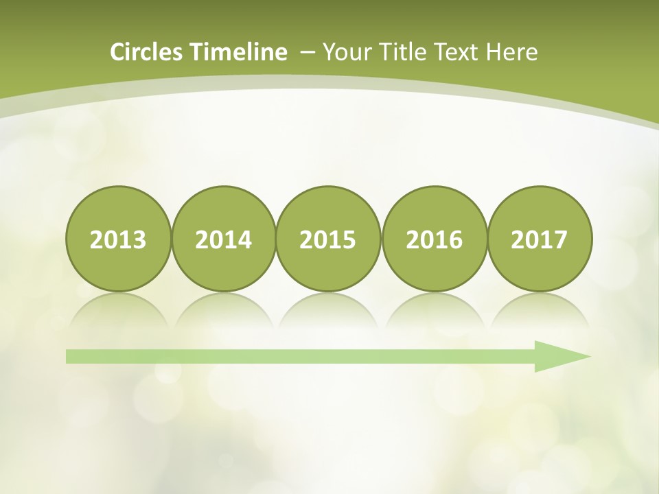Texture Style Round PowerPoint Template