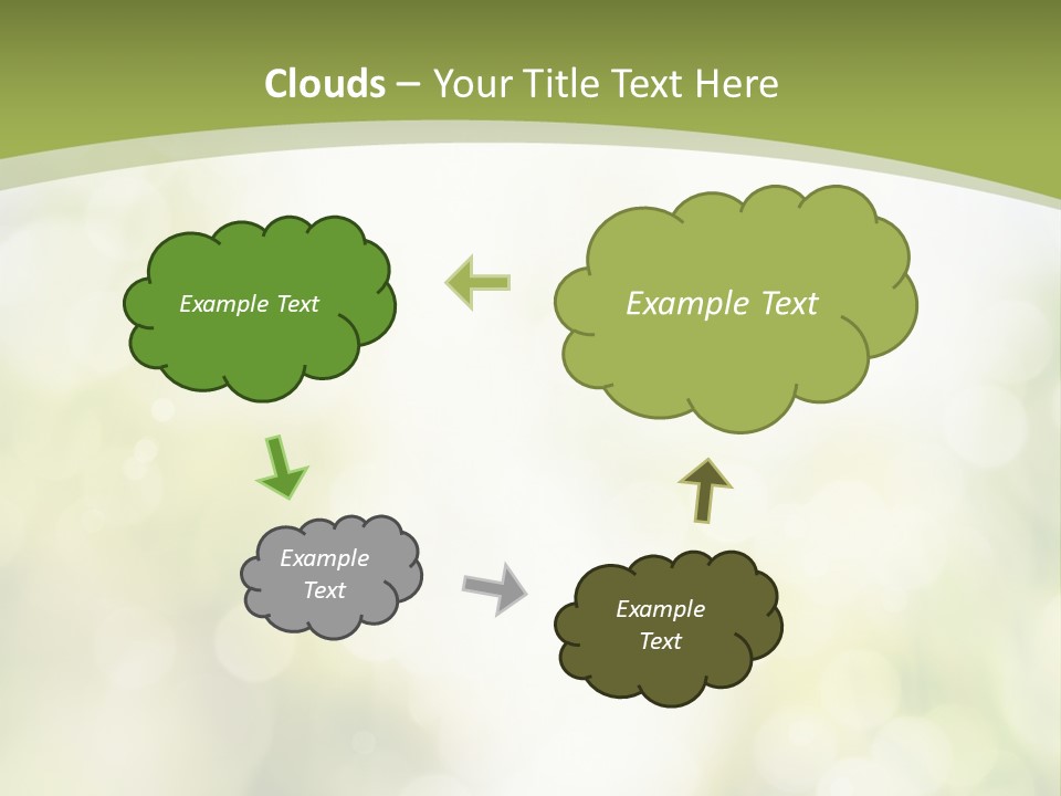 Texture Style Round PowerPoint Template