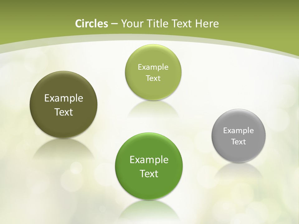 Texture Style Round PowerPoint Template
