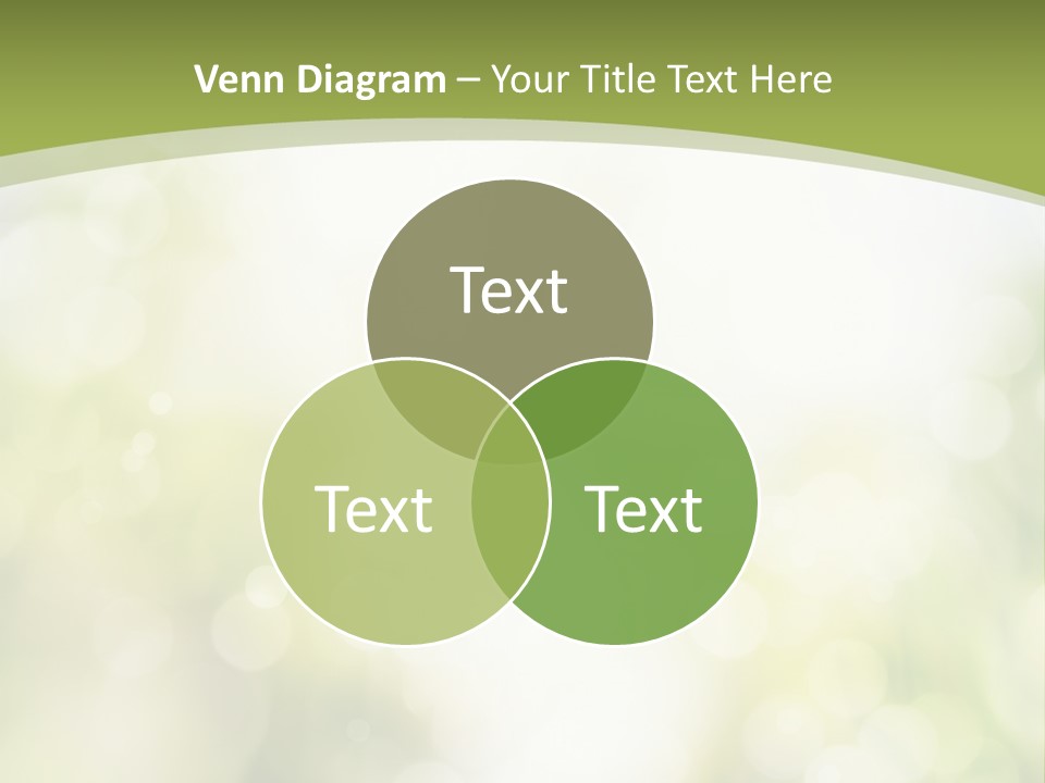 Texture Style Round PowerPoint Template
