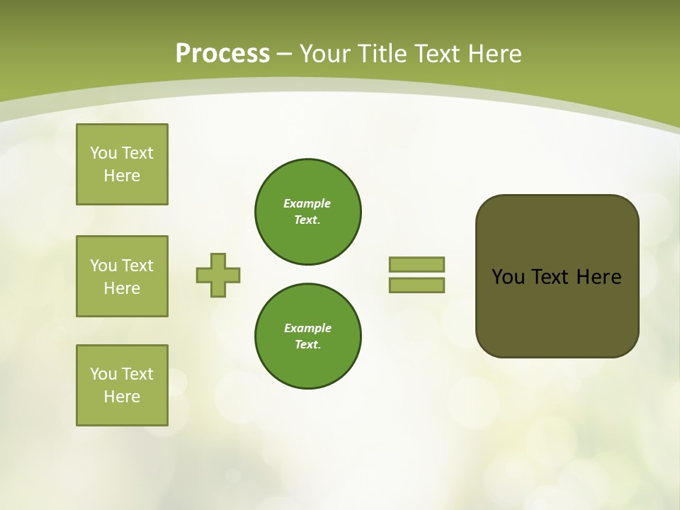 Texture Style Round PowerPoint Template