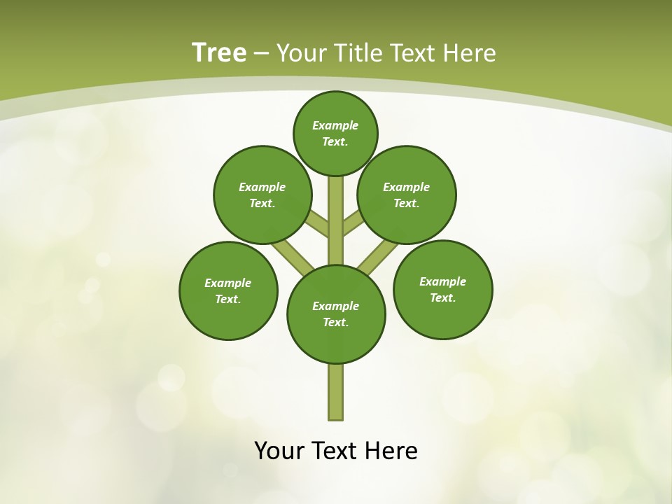 Texture Style Round PowerPoint Template