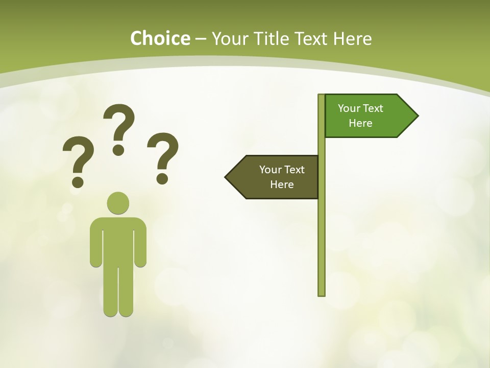 Texture Style Round PowerPoint Template