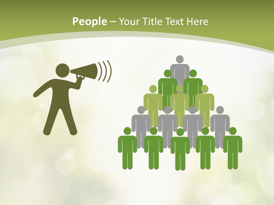 Texture Style Round PowerPoint Template