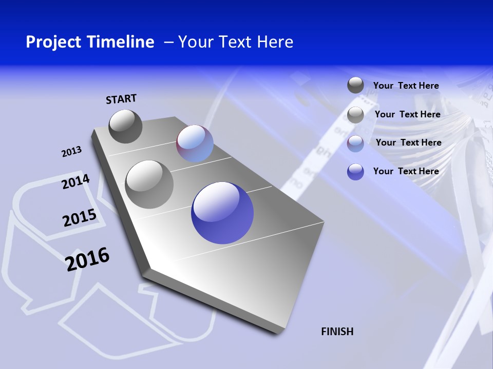 Cans Recycling Garbage PowerPoint Template