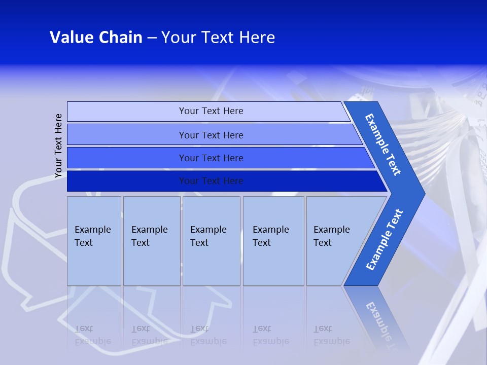 Cans Recycling Garbage PowerPoint Template