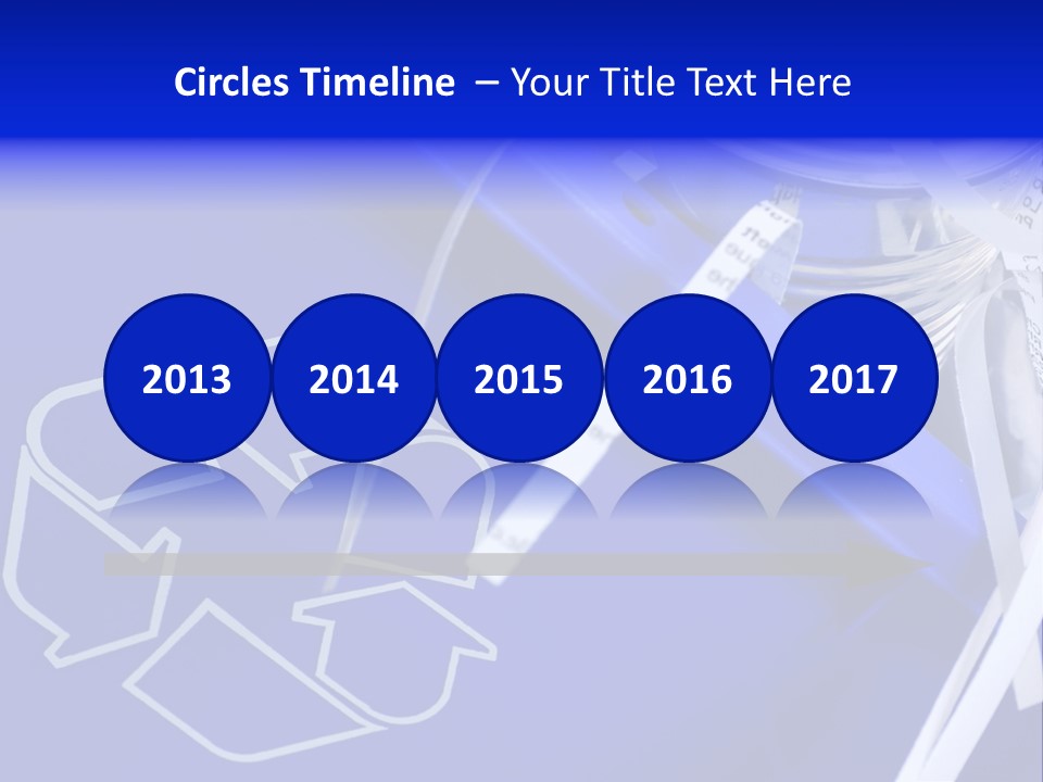 Cans Recycling Garbage PowerPoint Template