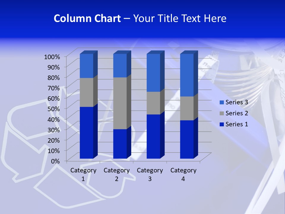 Cans Recycling Garbage PowerPoint Template