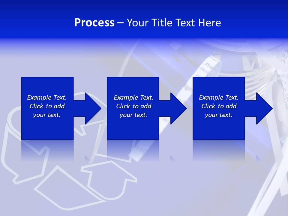 Cans Recycling Garbage PowerPoint Template