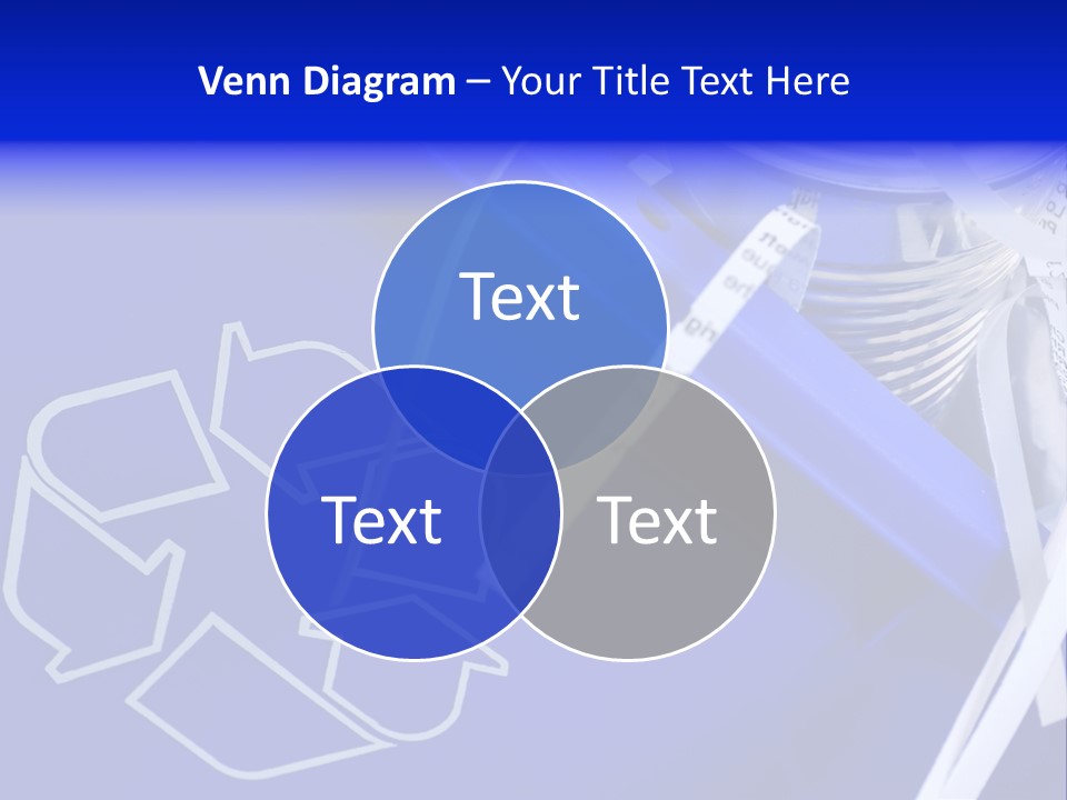 Cans Recycling Garbage PowerPoint Template