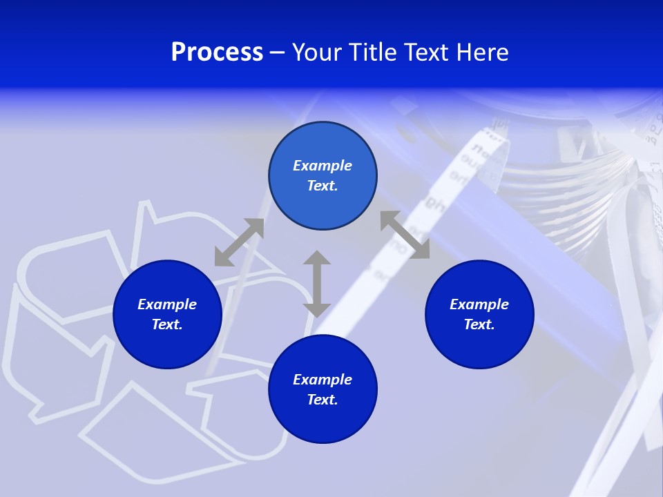 Cans Recycling Garbage PowerPoint Template