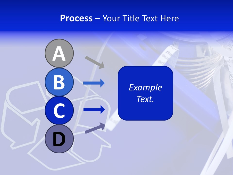 Cans Recycling Garbage PowerPoint Template