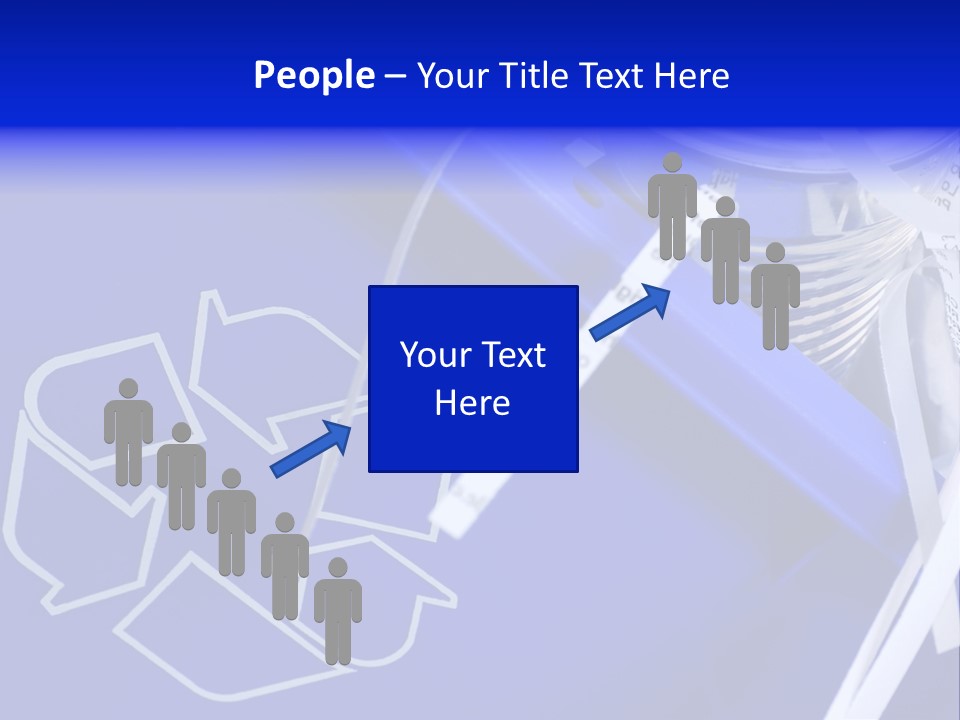 Cans Recycling Garbage PowerPoint Template