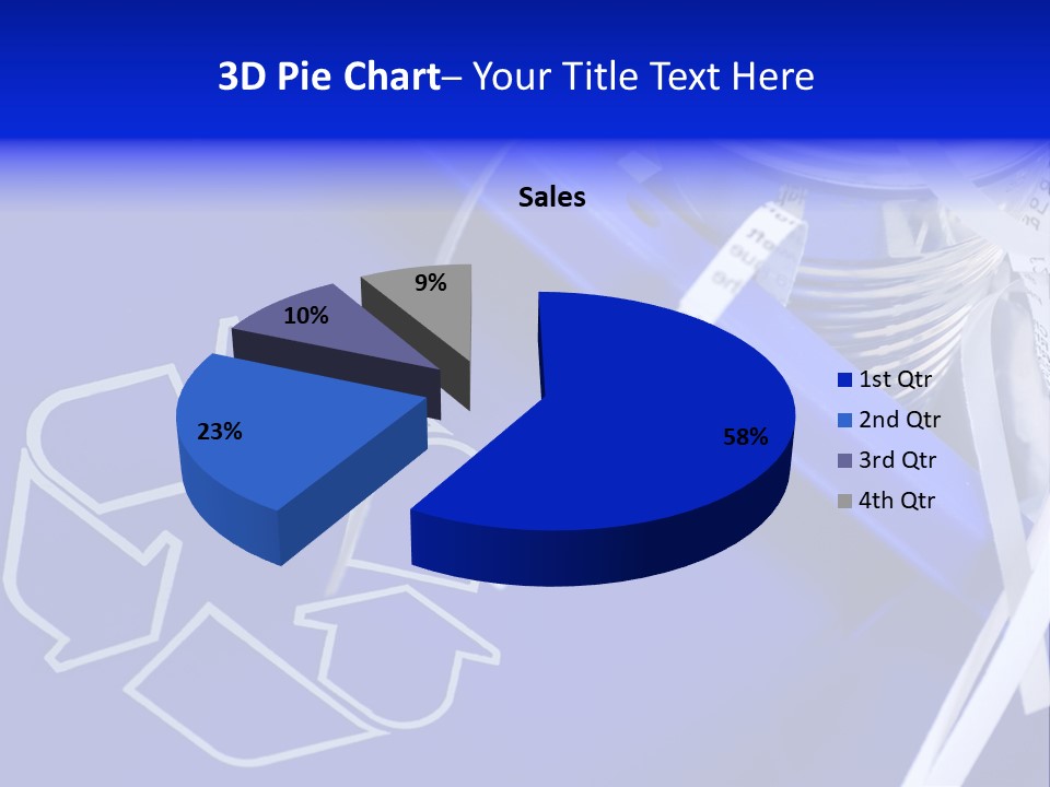 Cans Recycling Garbage PowerPoint Template