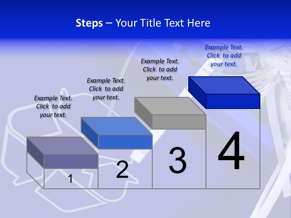 Cans Recycling Garbage PowerPoint Template