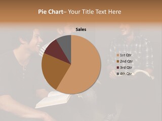 A Group Of Three Men Sitting Next To Each Other PowerPoint Template