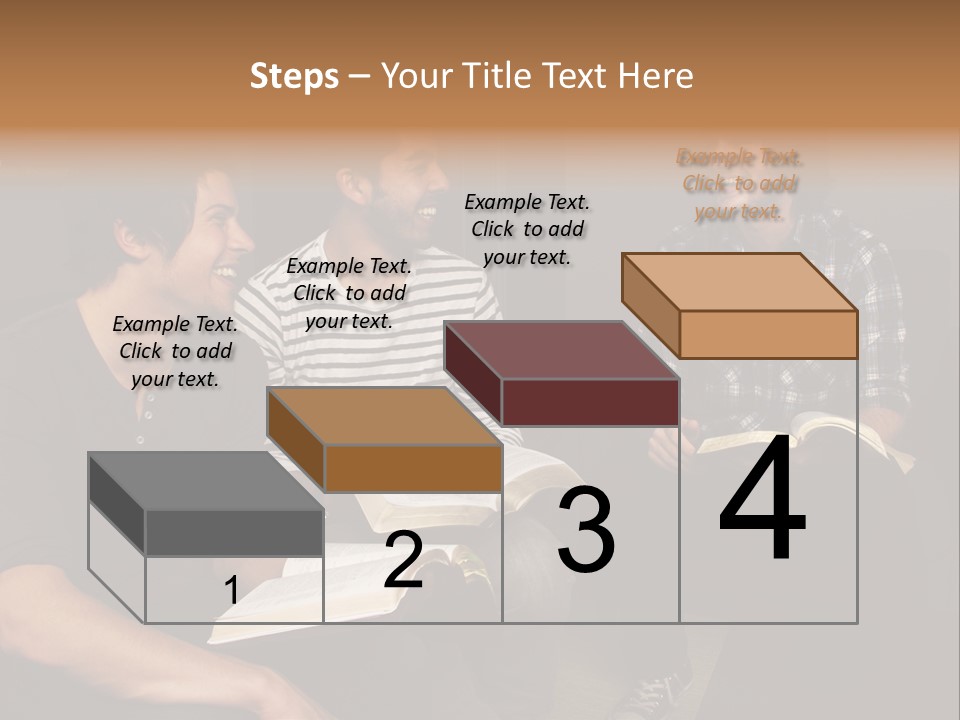 A Group Of Three Men Sitting Next To Each Other PowerPoint Template