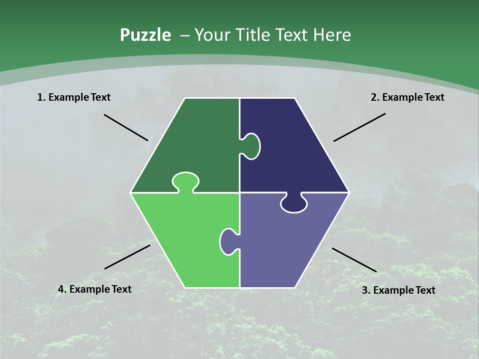 Tiled Water Glass PowerPoint Template