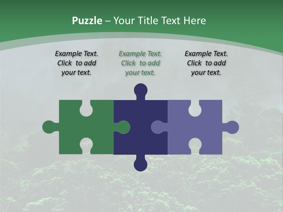 Tiled Water Glass PowerPoint Template