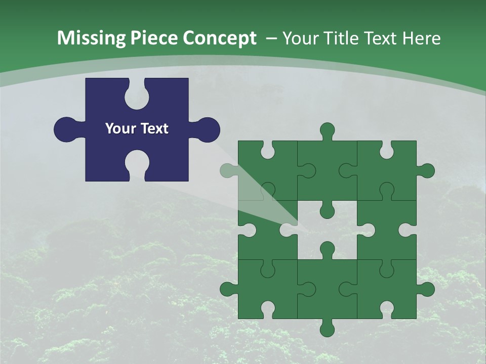 Tiled Water Glass PowerPoint Template