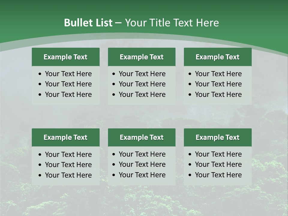 Tiled Water Glass PowerPoint Template
