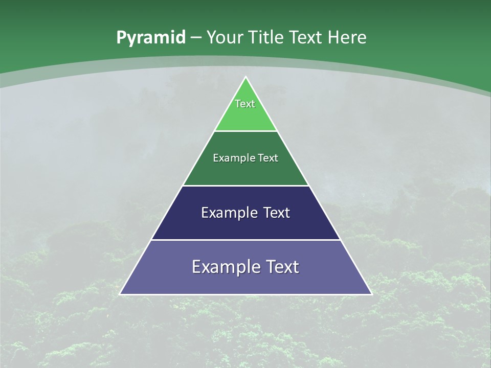 Tiled Water Glass PowerPoint Template