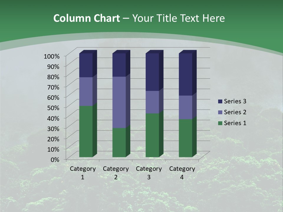 Tiled Water Glass PowerPoint Template