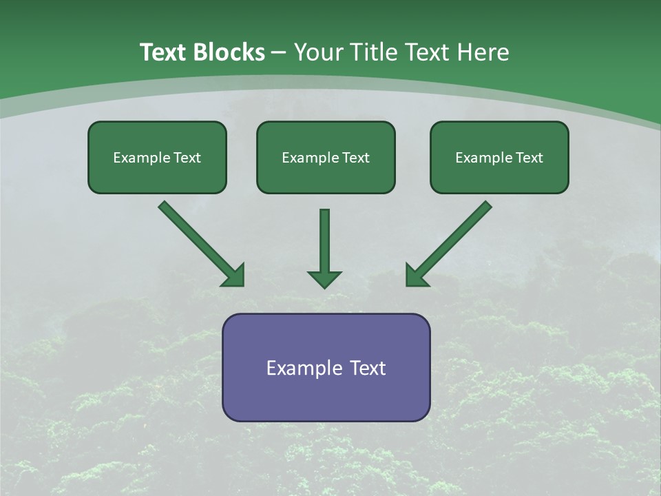Tiled Water Glass PowerPoint Template