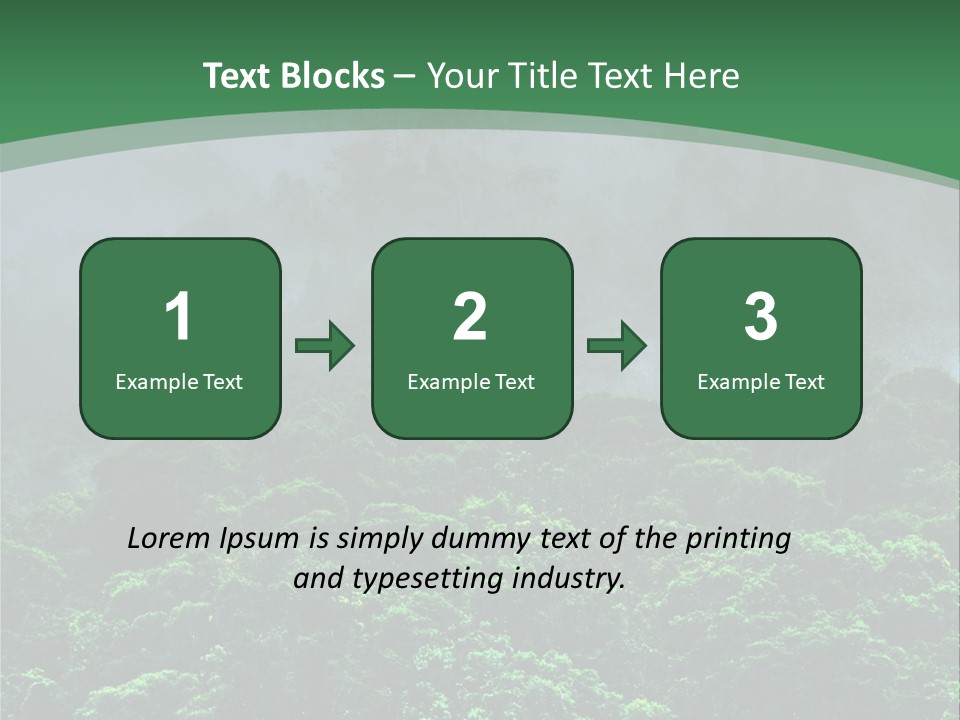 Tiled Water Glass PowerPoint Template
