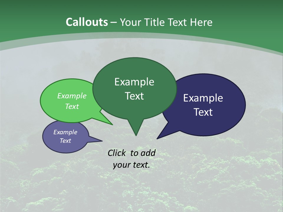 Tiled Water Glass PowerPoint Template