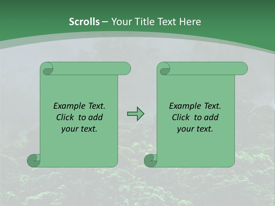 Tiled Water Glass PowerPoint Template