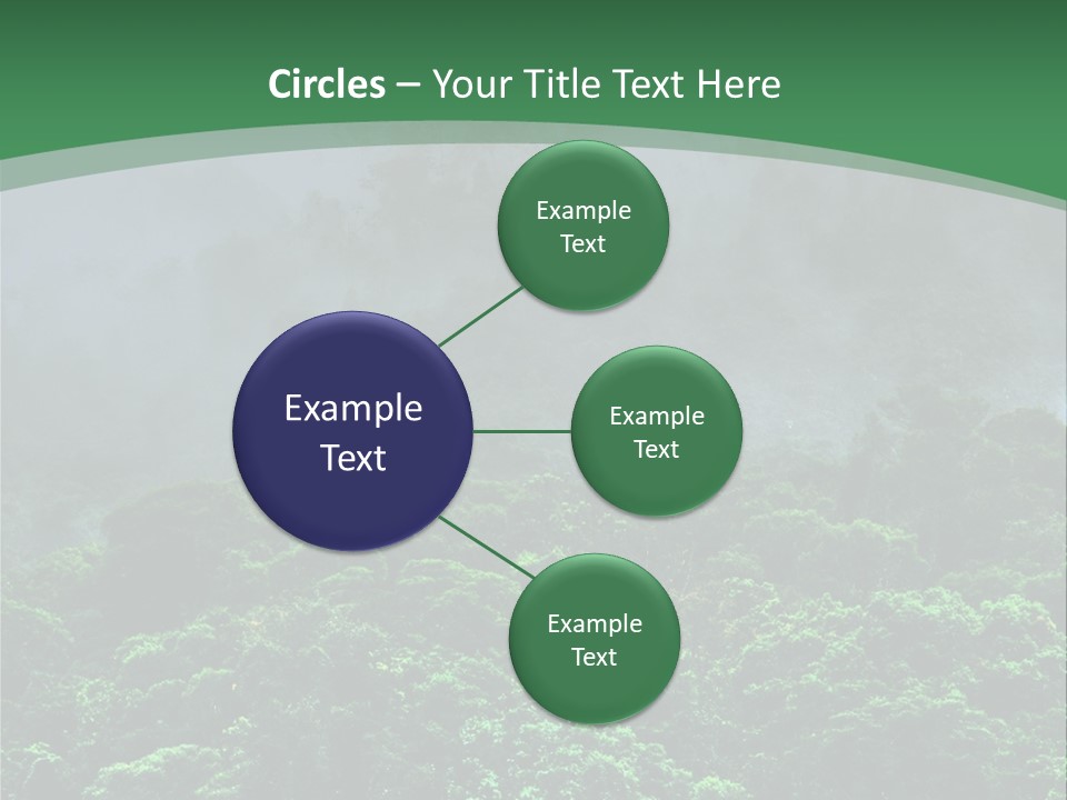 Tiled Water Glass PowerPoint Template