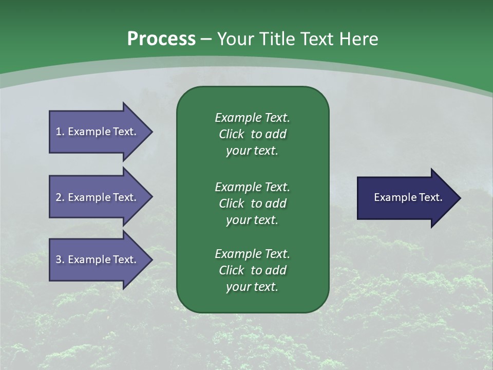 Tiled Water Glass PowerPoint Template