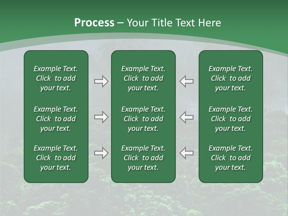Tiled Water Glass PowerPoint Template