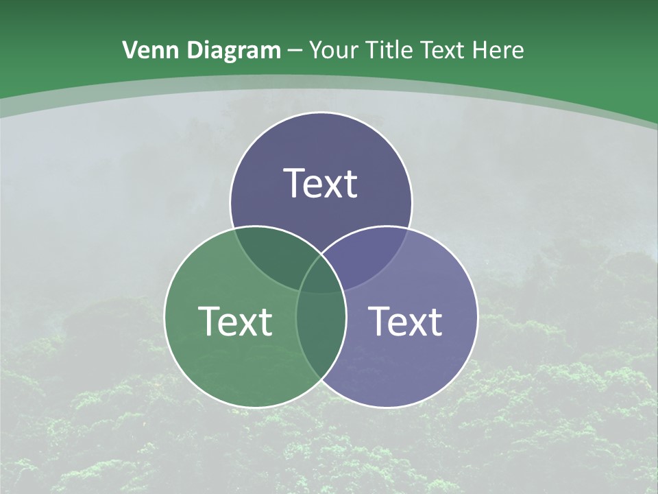 Tiled Water Glass PowerPoint Template