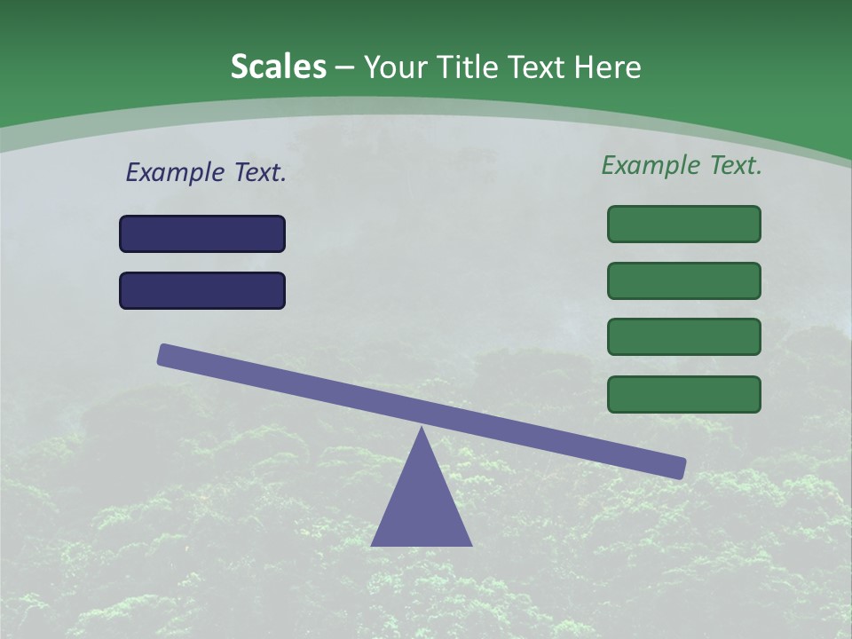 Tiled Water Glass PowerPoint Template