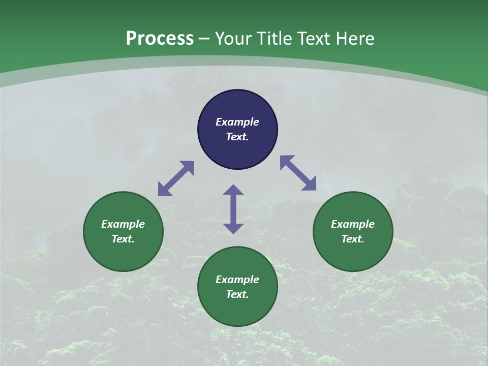 Tiled Water Glass PowerPoint Template
