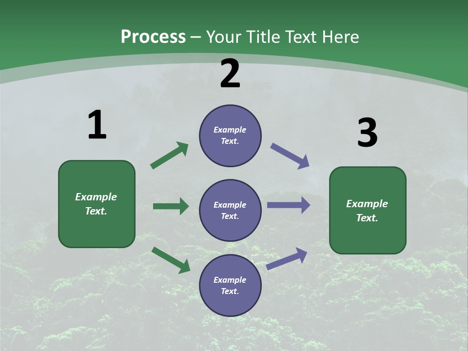 Tiled Water Glass PowerPoint Template