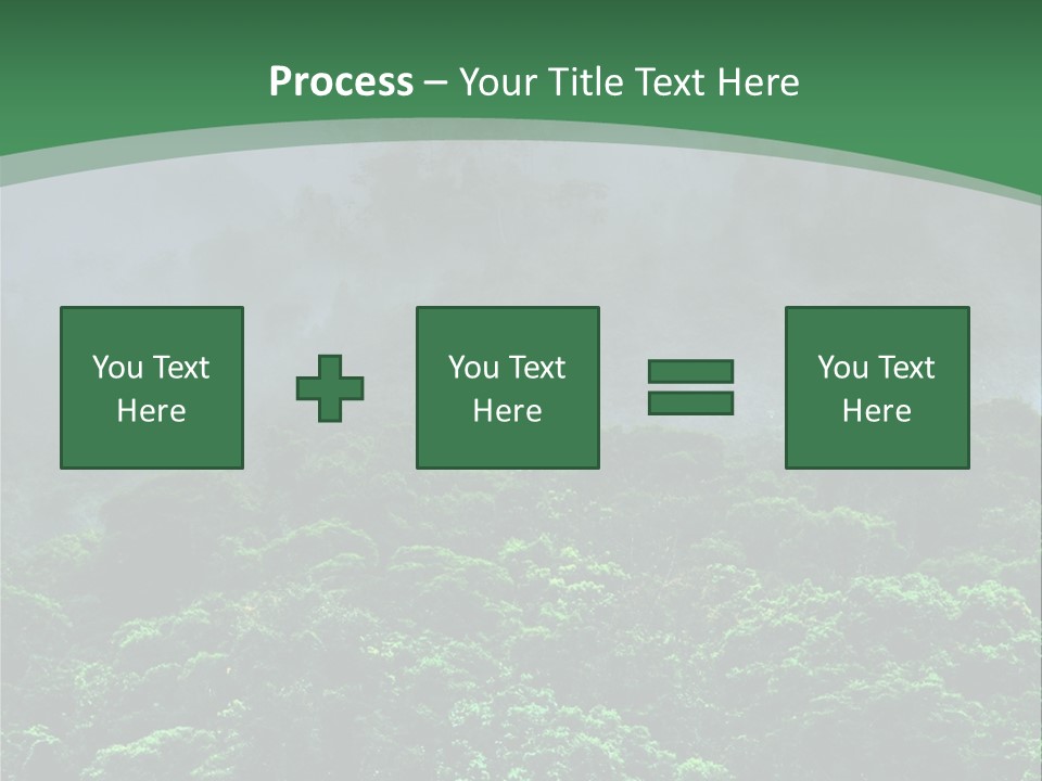 Tiled Water Glass PowerPoint Template