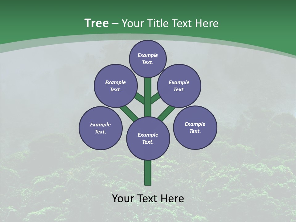 Tiled Water Glass PowerPoint Template